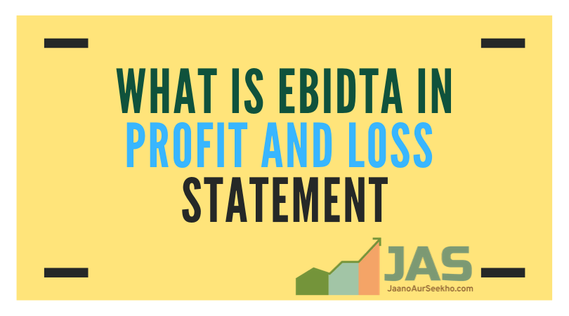 What is ebidta