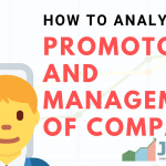 How to analyse promotors of company